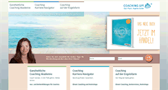 Desktop Screenshot of coaching-up.de